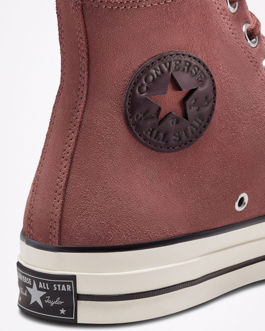 Tenisky Vysoke Converse Chuck 70 Semisove Damske Bordove Čierne | SK EBWLO9